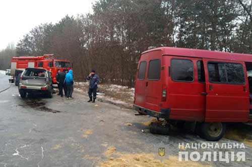 У ДТП на Полтавщині постраждало 4 працівників пенітенціарної служби