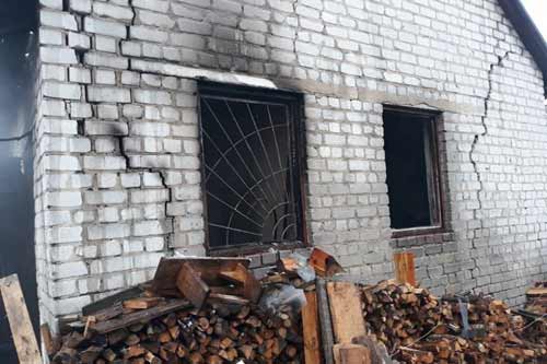 На Оржичині горіла літня кухня 