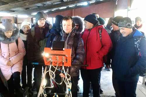 Професіографічну екскурсію для старшокласників провели у виробничий підрозділ «Гребінківська дистанція колії»