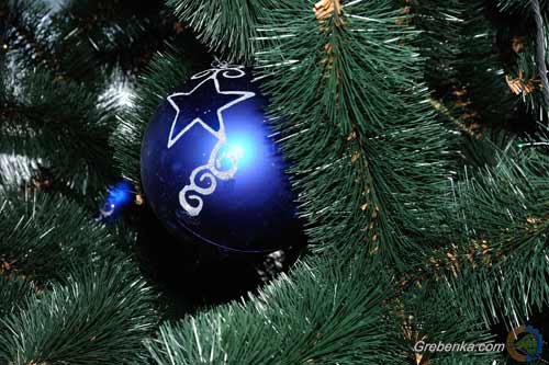 Цьогоріч гребінківців розважатиме 10-метрова штучна новорічна ялинка