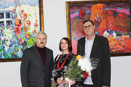 Виставку художників з Пирятина презентували у Лубенській галереї 