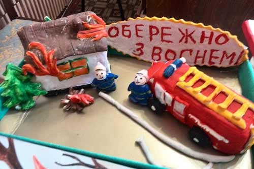 Школярі з Гребінківщини долучилися до конкурсу «Кращий пожежний – це ти обережний» (ФОТО)