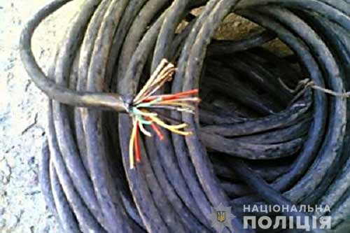 У Лубнах обачливі городяни допомогли "затримати" крадіїв кабелю лінії зв'язку