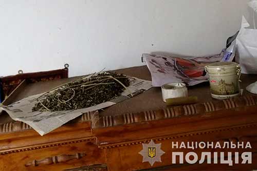 У 35-річного жителя Пирятинщини вилучили понад кілограм канабісу 