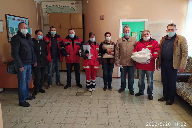 Гребінківська міська рада передала медичним закладам засоби індивідуального захисту