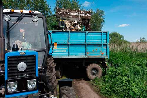 В Пирятинському районі ліквідували стихійні сміттєзвалища на прибережній зоні річки Удай