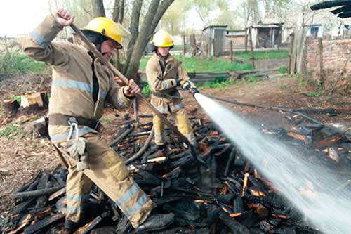 У Пирятині сталася пожежа в приватному господарстві