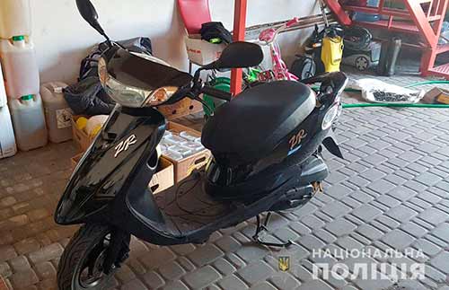 На Пирятинщині спіймали викрадачів скутера