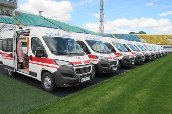 На маршрути Полтавщини згодом виїдуть 49 нових «швидких»