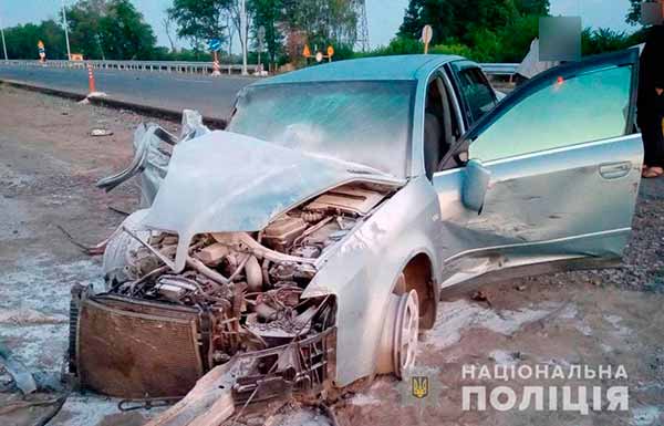 Через п’яного водія на Полтавщині у ДТП постраждало двоє дітей