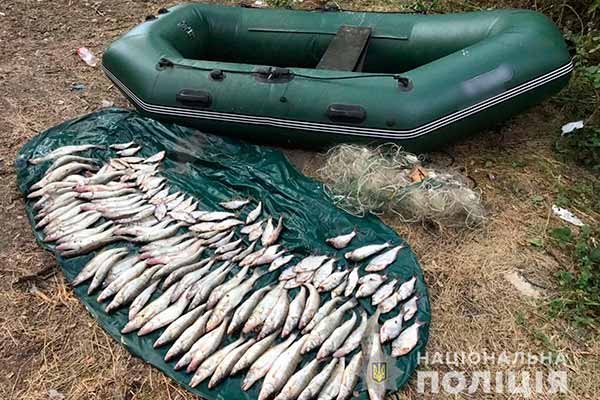 На Полтавщині викрили жінку, яка незаконно займалася виловом риби