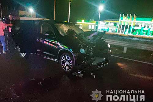 На Полтавщині водій автомобіля «Mitsubishi Outlander» насмерть збив пішохода