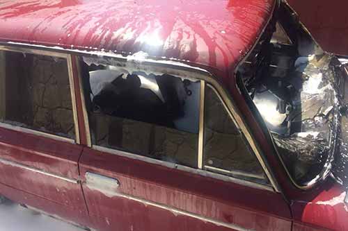 У Пирятині вогнеборці ліквідували загоряння автомобіля