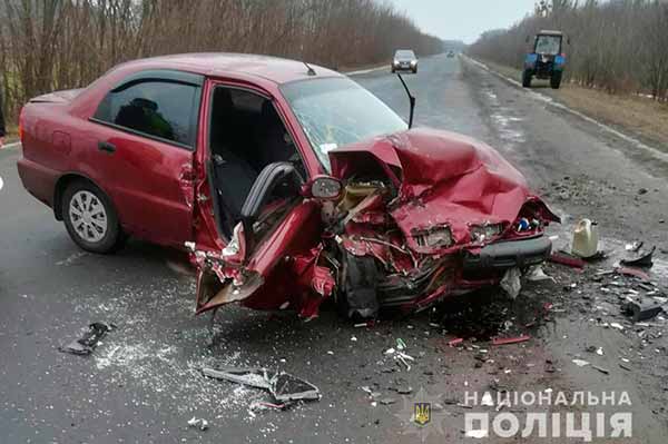 На Полтавщині дві жінки госпіталізовані після ДТП поблизу Диканьки