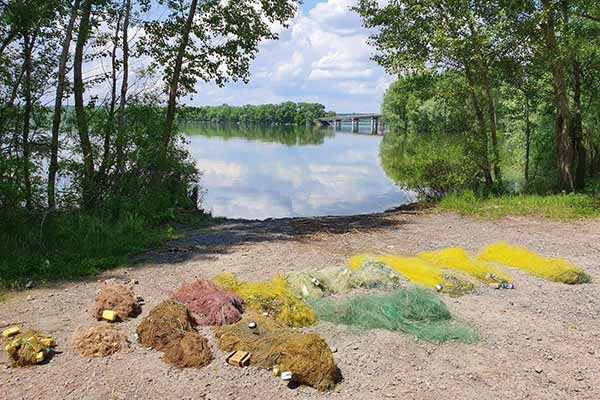 У межах Сулинського заказника виявлено та знято з лову понад кілометр сіток