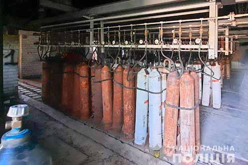 У Полтавській області на підприємстві розірвався балон з газом: одна особа зазнала незначних ушкоджень