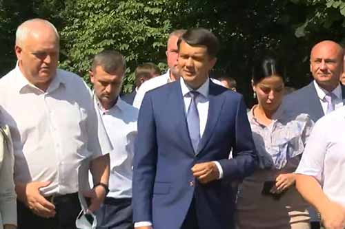 Голова Верховної Ради Дмитро Разумков