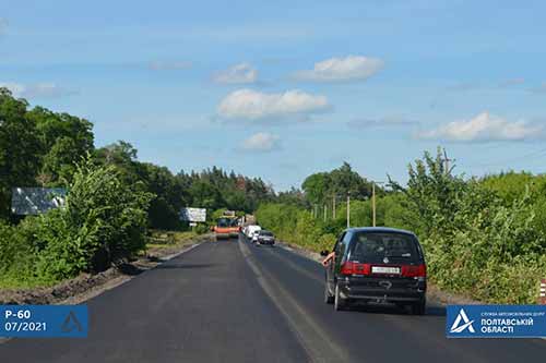  На Подтавщині відновили понад десяти кілометрів дороги Р-60 Кролевець – Пирятин 