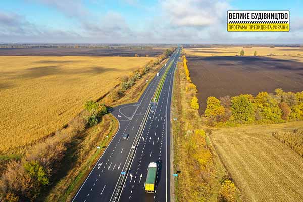 Автодорога М-03 Київ – Харків поблизу села Іванівка Лубенського району