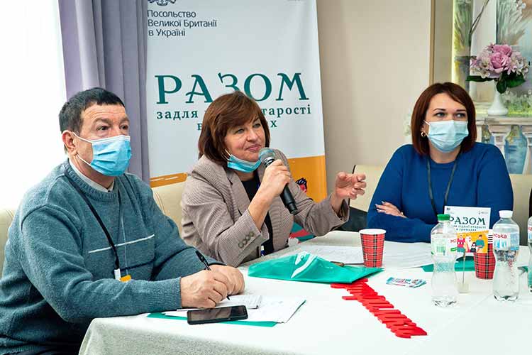 У Лубнах відбувся навчальний візит працівників соціальної сфери, присвячений розвитку самодопомоги для літніх людей