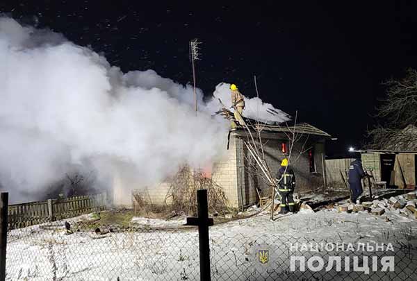 На Полтавщині на місці пожежі знайшли тіло людини