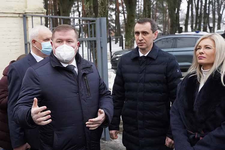 Міністр охорони здоров’я Віктор Ляшко оглянув новостворене приймальне відділення у Лубнах