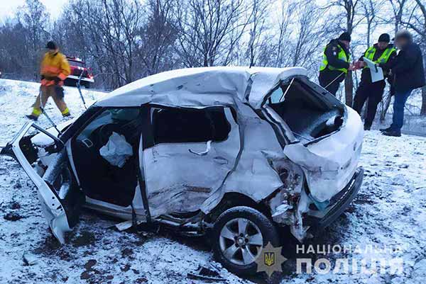На Полтавщині зіткнулися автобус «Сетра» та автомобілем «Шкода Фабія»: є постраждалий