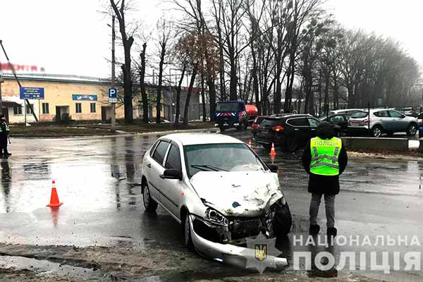 У ДТП на Полтавщині травмувався водій та малолітня пасажирка
