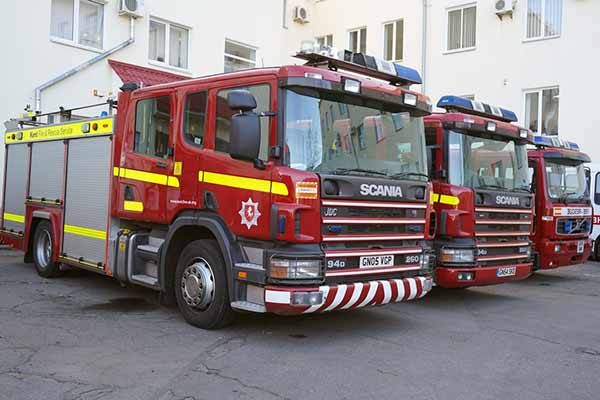 Полтавська область отримала три пожежні автомобілі з Шотландії