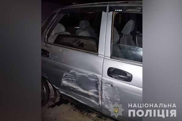 На Полтавщині нетверезий водій зніс дорожній знак під час комендантської години