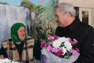 100-річна бабуся з Лубен розповіла свій рецепт довголіття