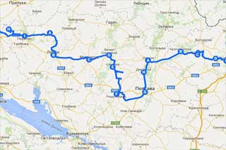 Наші піраміди. Волонтери створили Всеукраїнський велосипедний маршрут, який проходить через Полтавщину