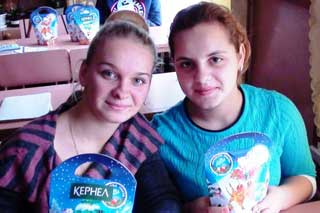 СТОВ агрофірма "Куйбишево" та новорічні вітання учнівської адміністрації