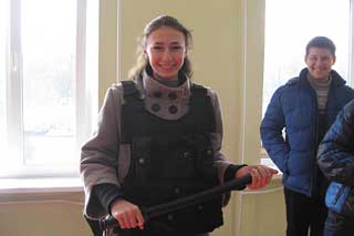 Гребінківська ЗОШ №1: Екскурсія до відділу поліції