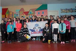 Мотоклуб "Лінкольн" та Гребінківська автошкола провели ряд бесід у сільських школах Гребінківщини