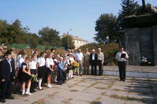 Гребінківська школа №2: День танкіста