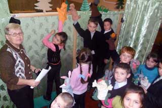 Гребінківська школа №4: Ляльковий театр