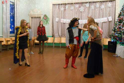 Гребінківська школа №1: Святкування Нового року