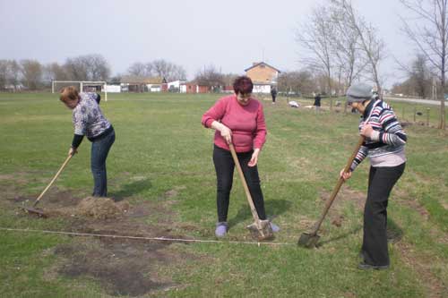 Кулажинська школа: Благоустрій села