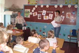 Гребінківська школа №1: Табір "Веселка" закінчує свою роботу!