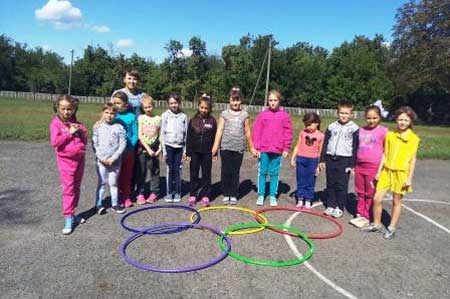 Гребінківська школа №2: Олімпійський урок в початкових класах