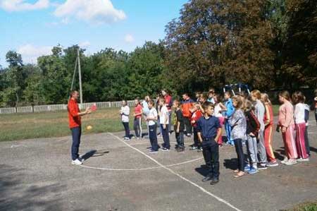 Гребінківська школа №2: Олімпійський урок