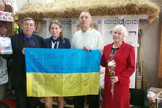 Зустріч з волонтером Кабушкою Олексієм Михайловичем