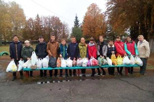 Гребінківська ЗОШ І-ІІІ ст.№4: Допомога воїнам АТО