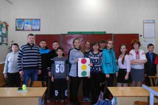 Кулажинська школа: Тиждень «Безпеки дорожнього руху!»