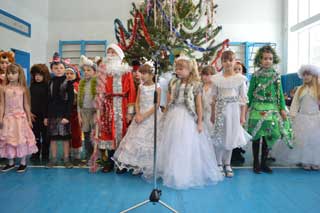  Майорщинська школа: Новорічне свято