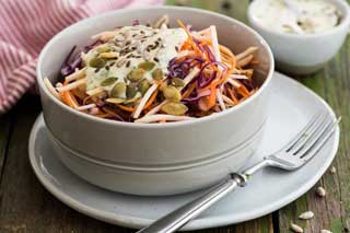 Осенний салат коул слоу