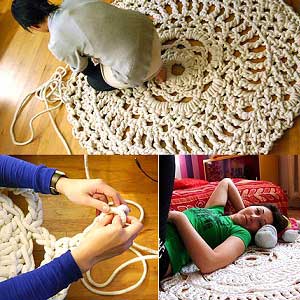 Рукоделие из ниток и разнообразных тканей для дома