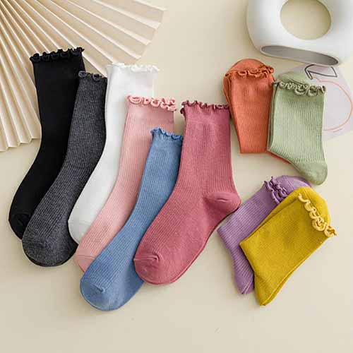 Цветные или однотонные носки