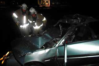  У Пирятинському районі рятувальники деблокували тіло водія, який загинув внаслідок ДТП 